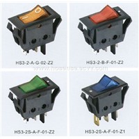 Rocker switch HS3-2