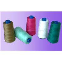 spun polyester sewing thread for small cone