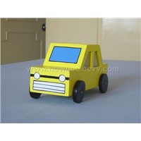 Wooden Vehicle Toys with Candy Box and Money Saving Box