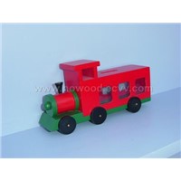 Wooden Train Toys with Candy Box and Money Saving Box