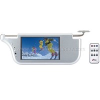 TFT car sun visor LCD TV/monitor