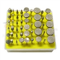 Diamond Mounted Points, 50pcs Per Set