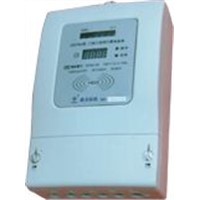 Tri-phase Prepayment Contactless IC card Watt-hour Meter