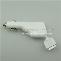 Retractable Car Charger for Apple IPOD