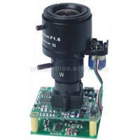 Auto Iris DC Drive Lens Board Camera (DF-385ADI)