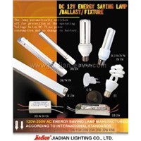 12V/24V input energy saving lamp