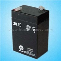 High-Capacity Small-Sized 6V 6.0Ah Type Sealed Lead-Acid Battery