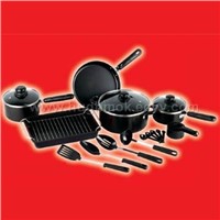 23pcs nonstick cookware set