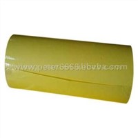 Self Adhesive Transparent Sticker with 140gsm Yellow Release Liner