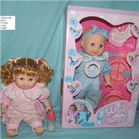 16&amp;quot; Stuffed Baby Dolls with 6 functions