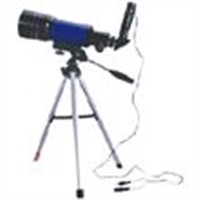 Telescope with electronic eyepiece