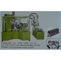 8-station rotary type drilling, boring, tapping machine