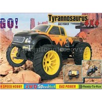R/C TOY-RC Car ( 1:10 Gas Powered 4WD Off-road Truck)