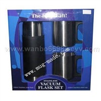 350ml Vacuum Flask with 2pcs 220ml Vacuum Flask