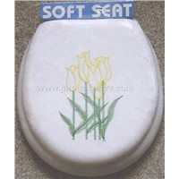 Embroidery toilet seats/JATO-ETS02