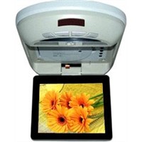 All-In-One 8-Inch 4:3 Roof-Mount Car LCD Monitor with Integrated DVD Player/TV/FM Modulator/IR/Spe