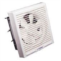 Double direction wall or ceiling mounted ventilating fan