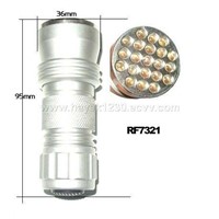 21 LEDs Flashlight with 3*AAA Batteries