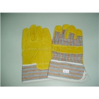 Pig Split leather working glove (wps301ch)
