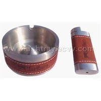 zinc alloy ashtray-A09