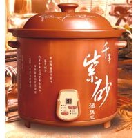 Computerized Purple Clay Slow Cooker (Kitchen Appliances and Kitchenware KSC-F Series (Traditional