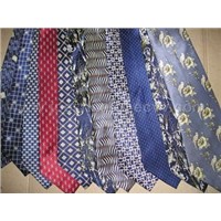 100%polyester printed tie
