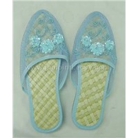 Bead Embroidery Slipper