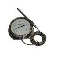 pressure bimetal thermometer