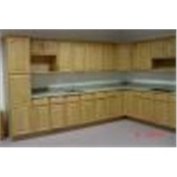 Solid Wood Door Kitchen Cabinets