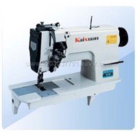 HIGH-SPEED DOUBLE-NEEDLE LOCKSTITCH SEWING MACHINES WITH SEPARATE NEEDLE BAR
