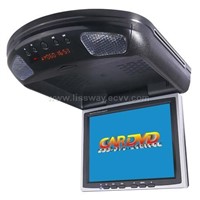 Roof-mounted LCD Monitor with DVD Player