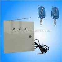 INTRUDER ALARM WITH STORAGE BATTERY AND IRON CASE