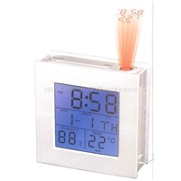 World Time Projection Clock with FM Radio
