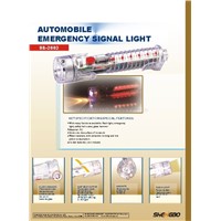 Automobile emergency signal light