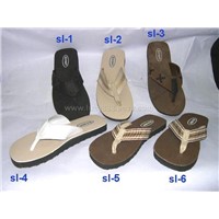 production leather slipper