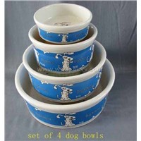 ceramic pet bowls