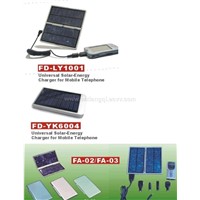 Universal Solar-energy Charger for Mobile Phone