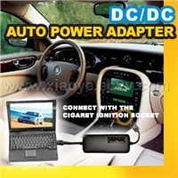 DC/DC Set-up Converter Car Adapter W/Multi-Purpose For Laptops