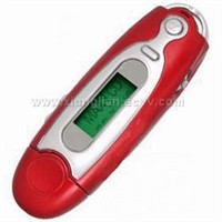 MP3 Player with 7 LED Bkl Colors