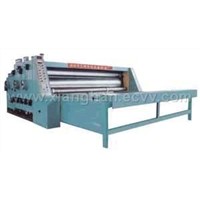 Semi-automatic Chain Feeder Flexo Printing and Slotter 2 Colors M/C