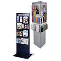 Slatwall Literature Kiosks and Rack