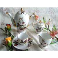 fine porcelain tea set