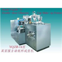 double coated paper cup forming machine