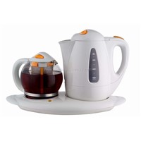 Suit of Cordless Kettle with 1.8L Kettle &amp;amp;amp; 1 Small Teapot