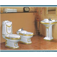 Toilet,ceramic wash Basin,Bidet