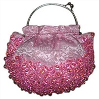 Lady Handbag with Beads