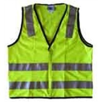 Reflective safety vest