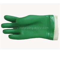 PVC Green Gloves