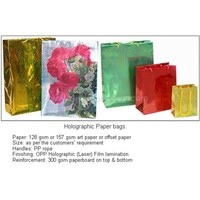 Paper Holographic bags