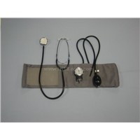 Aneroid Sphygmomanometer and Medical Stethoscope